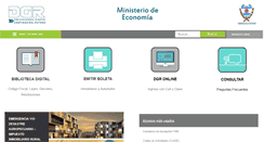 Desktop Screenshot of dgrsantiago.gov.ar